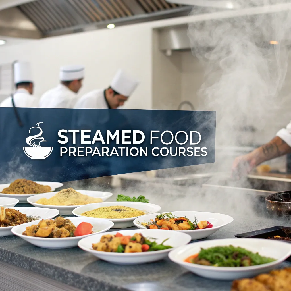 Steamed Food Preparation Courses Banner